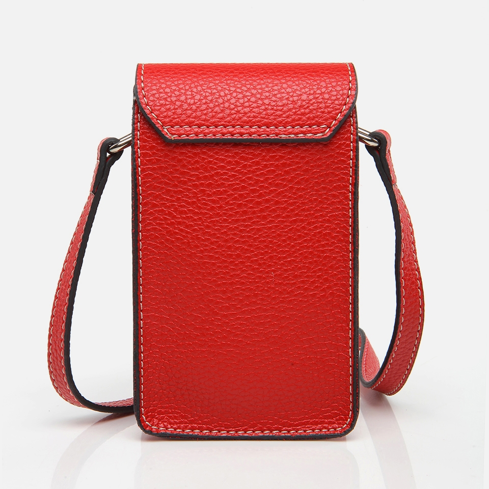 resm Kırmızı Kadın Mini(Çapraz)Çanta
