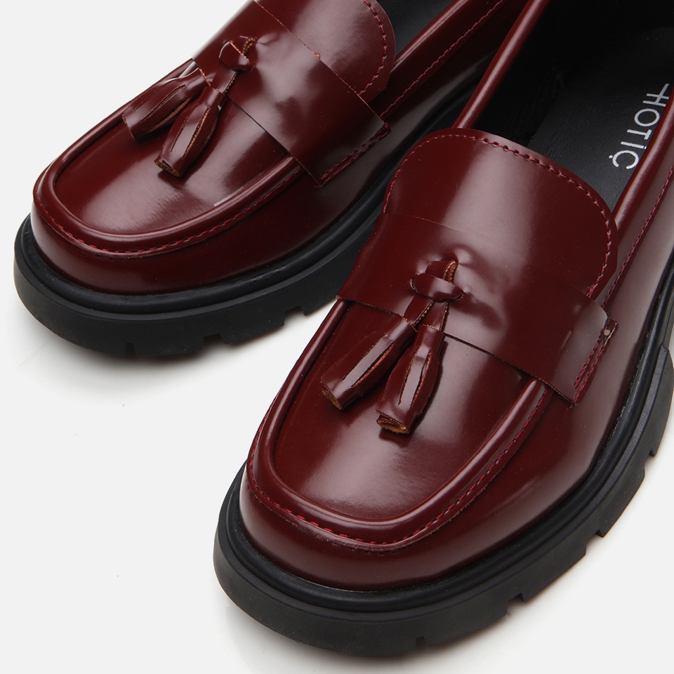 resm Bordo Kadın Loafer