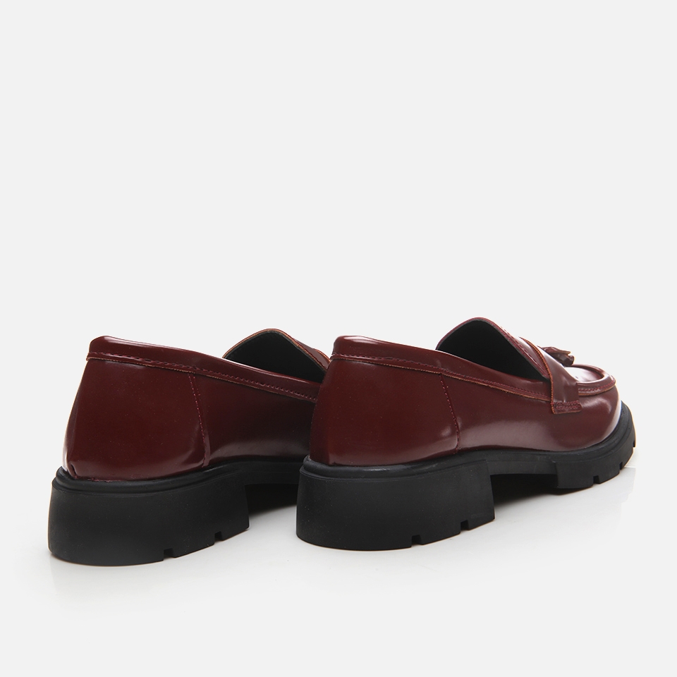 resm Bordo Kadın Loafer