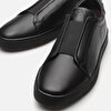resm Hakiki Deri Siyah Yaya Erkek Spor Ayakkabı