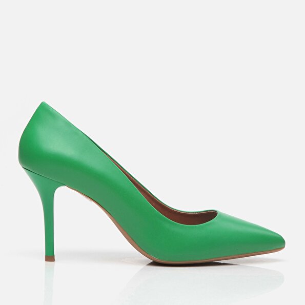Resim Yeşil Kadın Ayakkabı