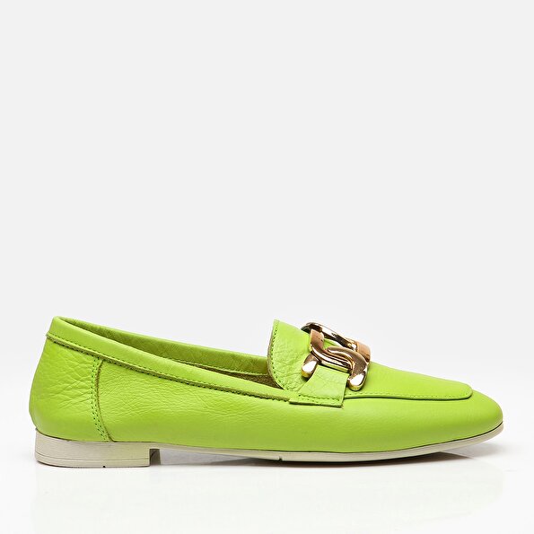 Resim Yeşil Kadın Ayakkabı
