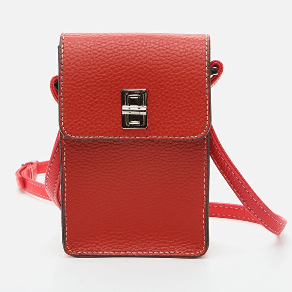 Resim  Kırmızı Kadın Mini (Çapraz) Çanta
