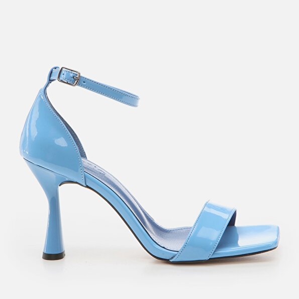 Resim  Mavi Kadın Topuklu Sandalet